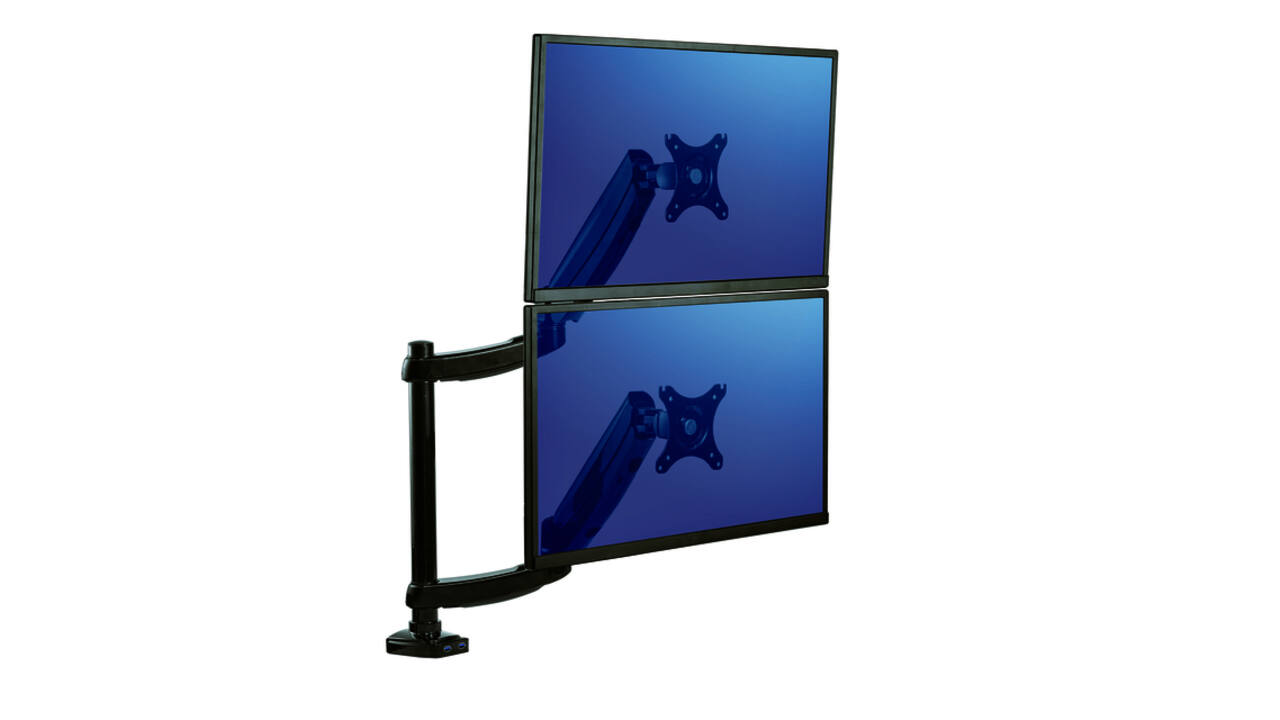 Monitorarm Fellowes Platinum Series dubbel verticaal