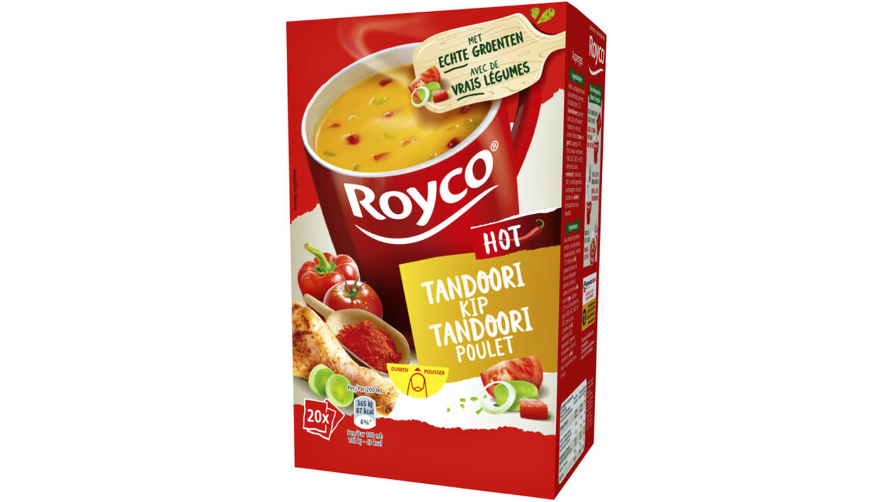Soep Royco kip tandoori 20 zakjes