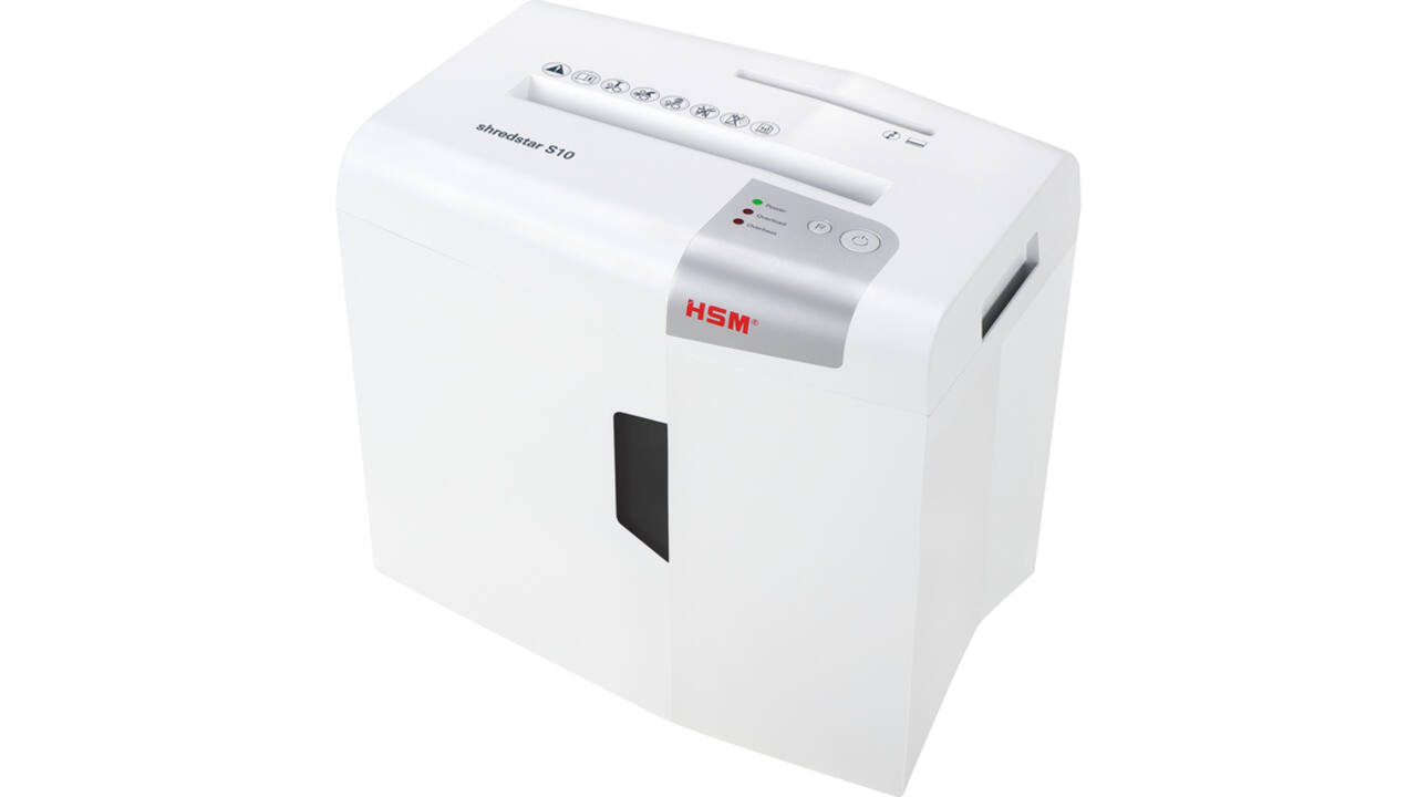 Papiervernietiger HSM shredstar S10 stroken 6mm