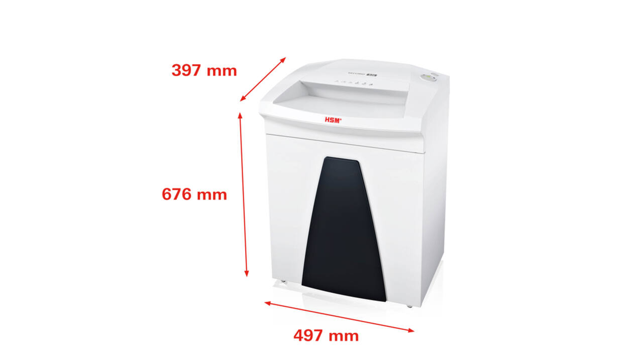 Papiervernietiger HSM Securio B26 stroken 3.9mm