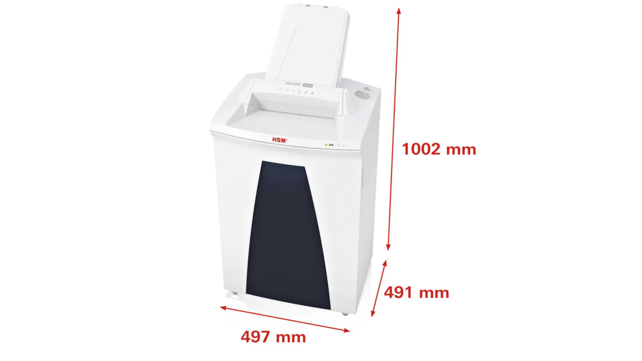 Papiervernietiger HSM Securio AF500 snippers 1,9x15mm
