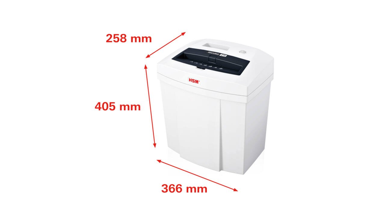 Papiervernietiger HSM Securio C14 stroken 3.9mm
