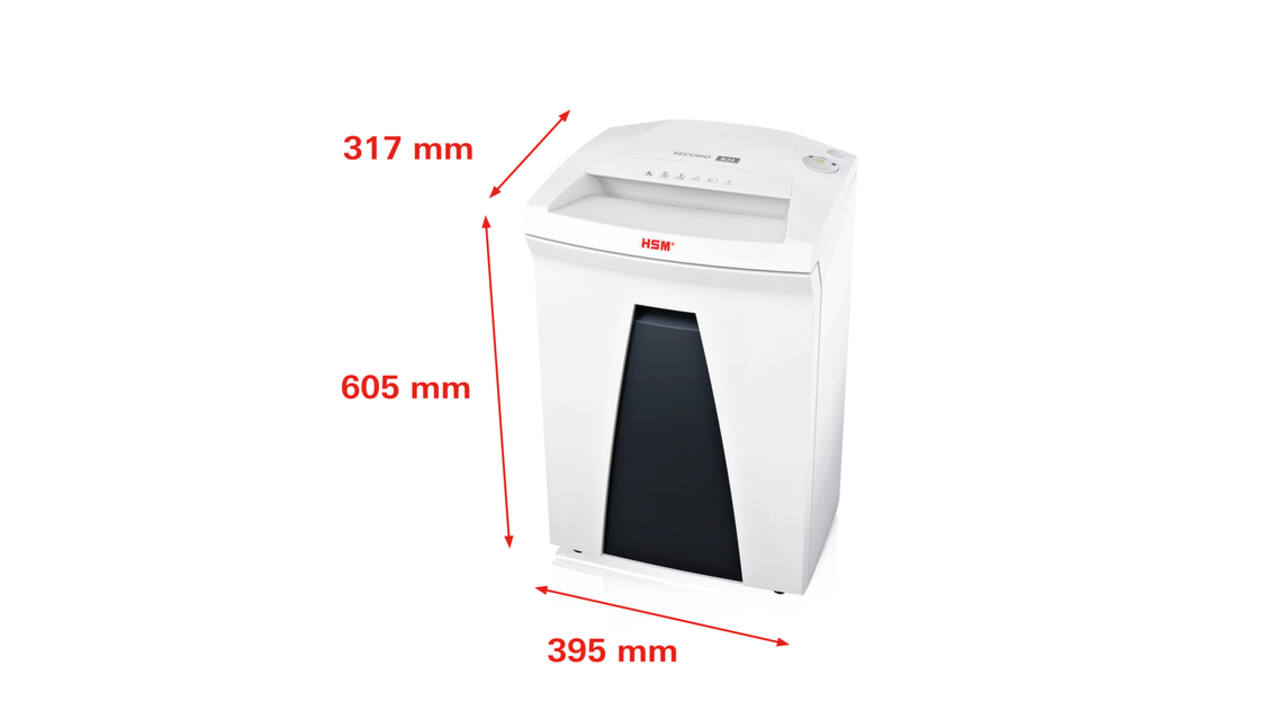 Papiervernietiger HSM Securio B24 stroken 3.9mm