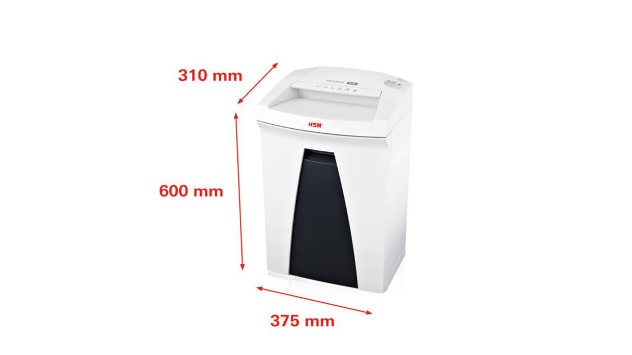 Papiervernietiger HSM Securio B22 stroken 3.9mm