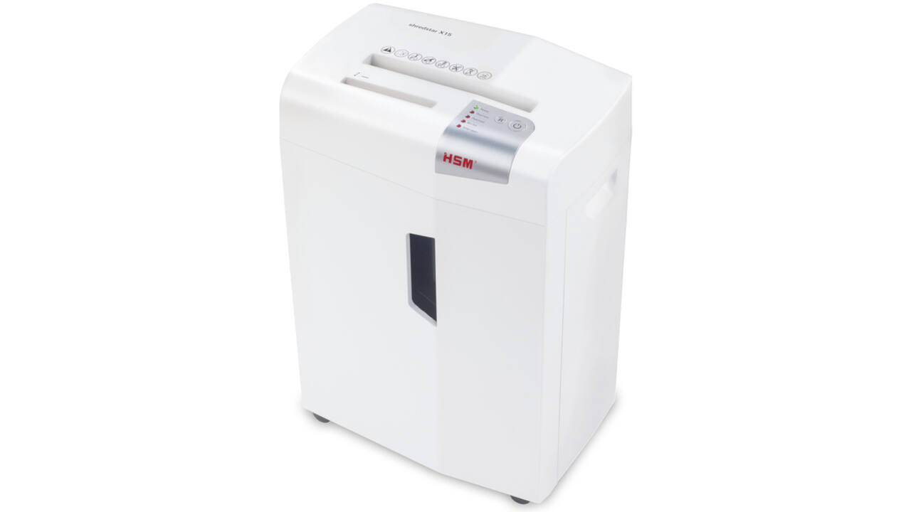 Papiervernietiger HSM shredstar X15 snippers 4x37mm