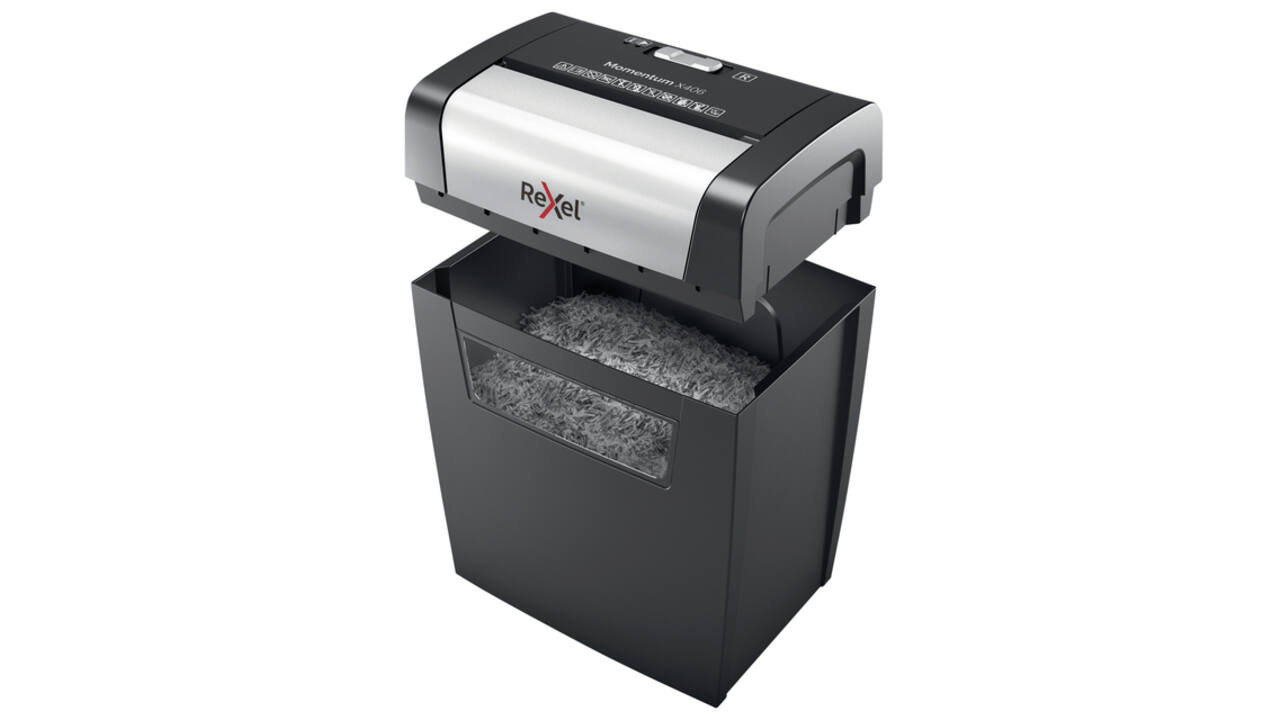 Papiervernietiger Rexel Momentum X406 snippers 4x28mm