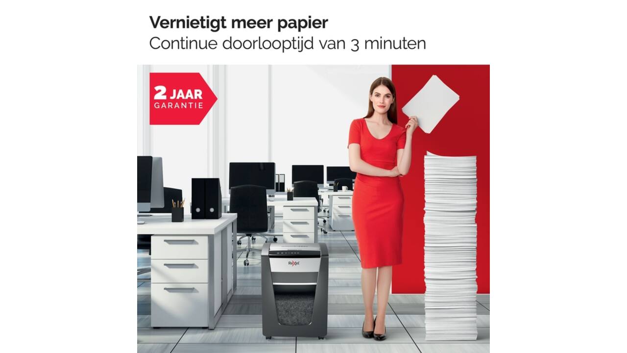 Papiervernietiger Rexel Momentum X406 snippers 4x28mm