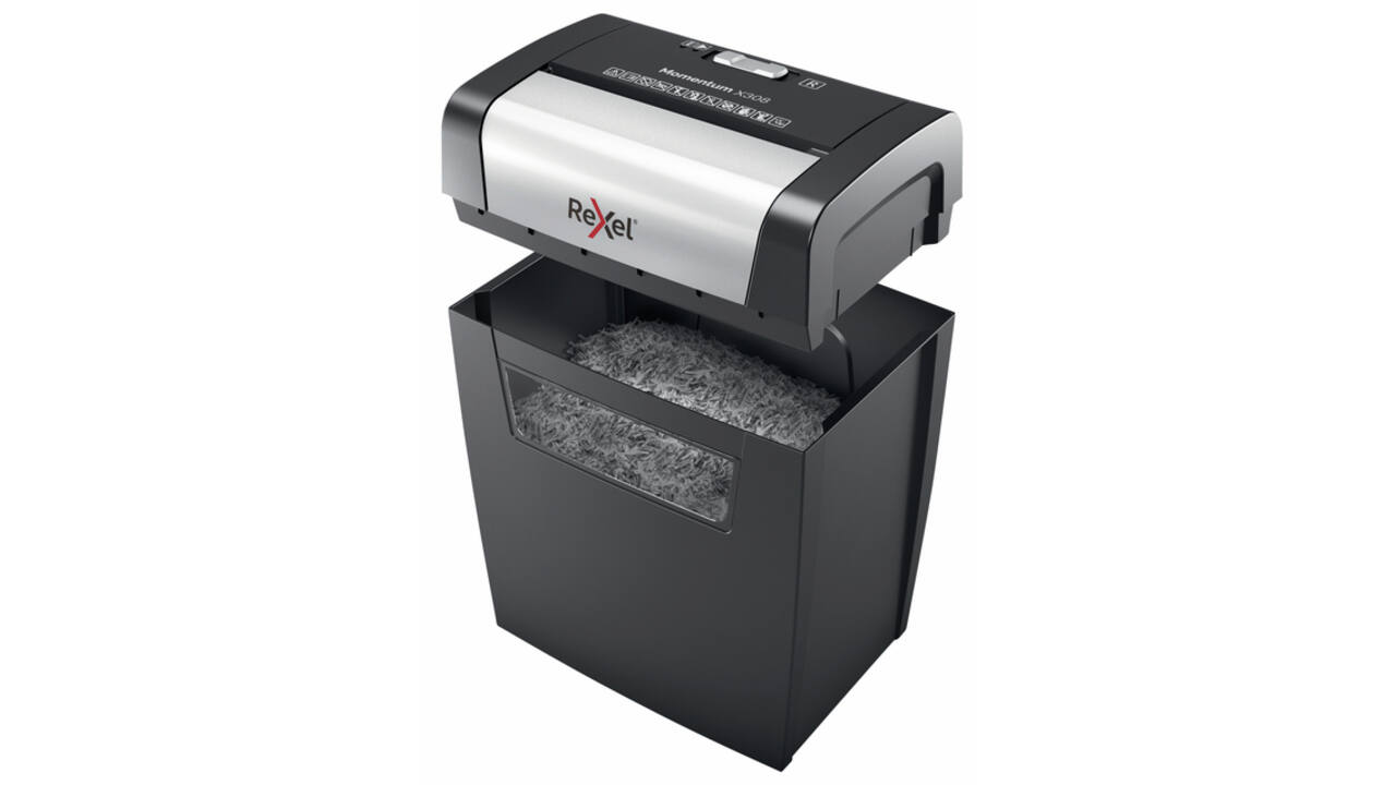 Papiervernietiger Rexel Momentum X308 snippers 5x42mm