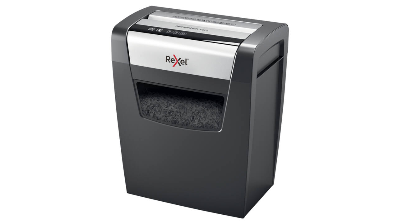 Papiervernietiger Rexel Momentum X312 snippers 5x42mm