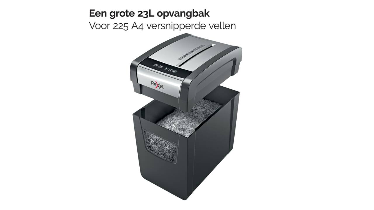 Papiervernietiger Rexel Momentum X410-SL snippers 4x28mm