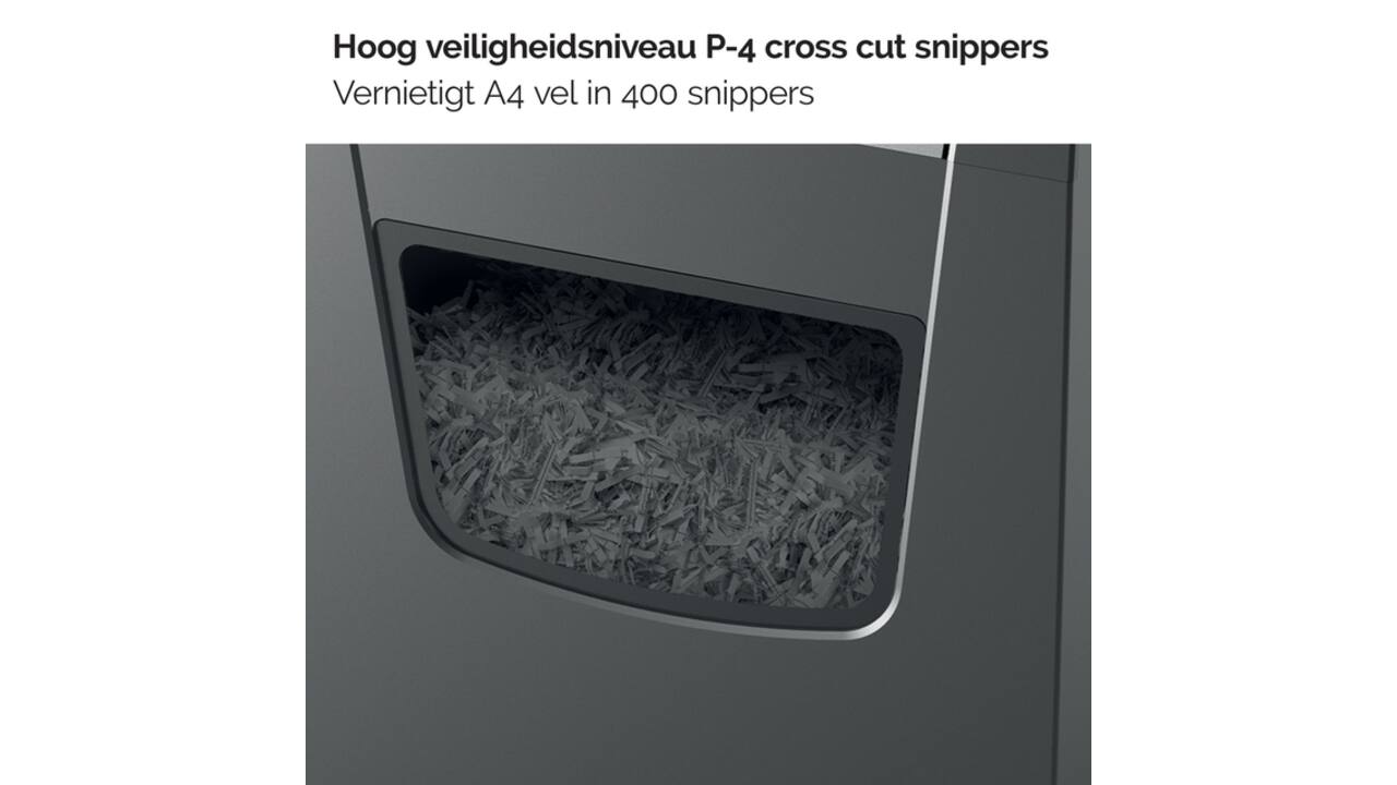 Papiervernietiger Rexel Momentum X410-SL snippers 4x28mm