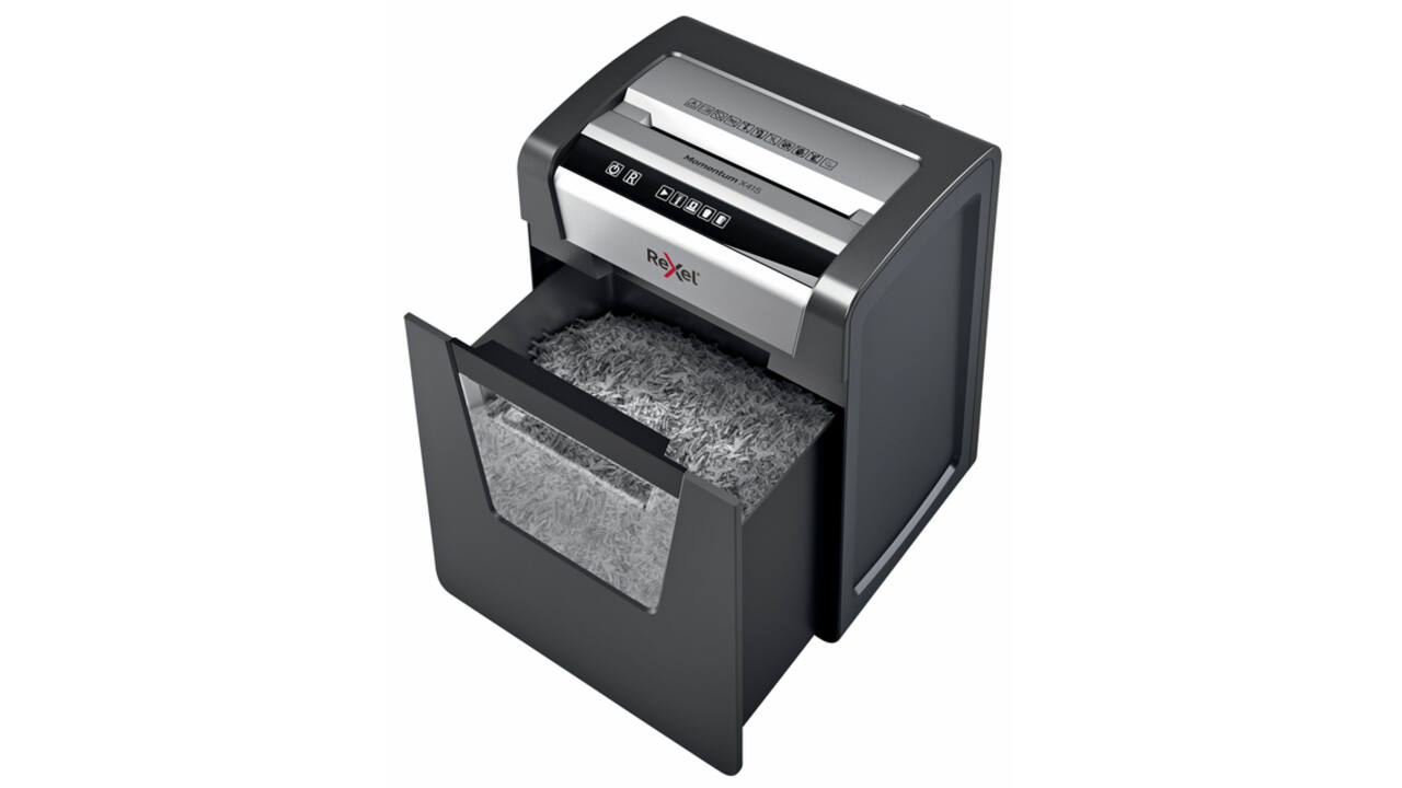 Papiervernietiger Rexel Momentum X415 snippers 4x40mm