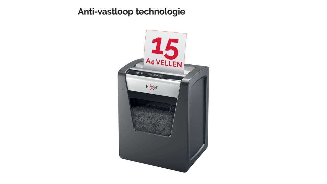 Papiervernietiger Rexel Momentum X415 snippers 4x40mm
