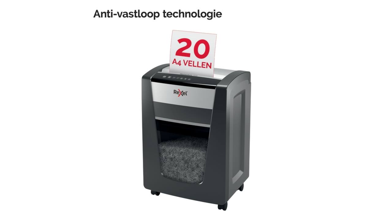 Papiervernietiger Rexel Momentum X420 snippers 4x40mm
