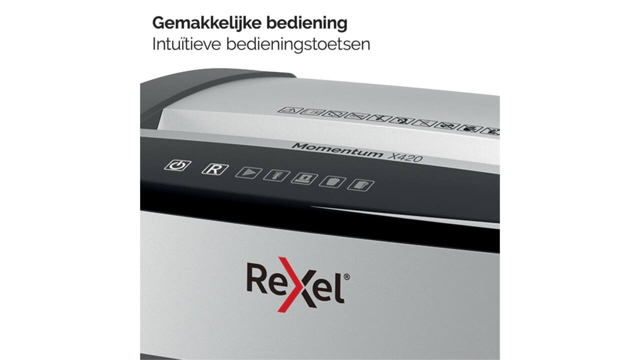 Papiervernietiger Rexel Momentum X420 snippers 4x40mm