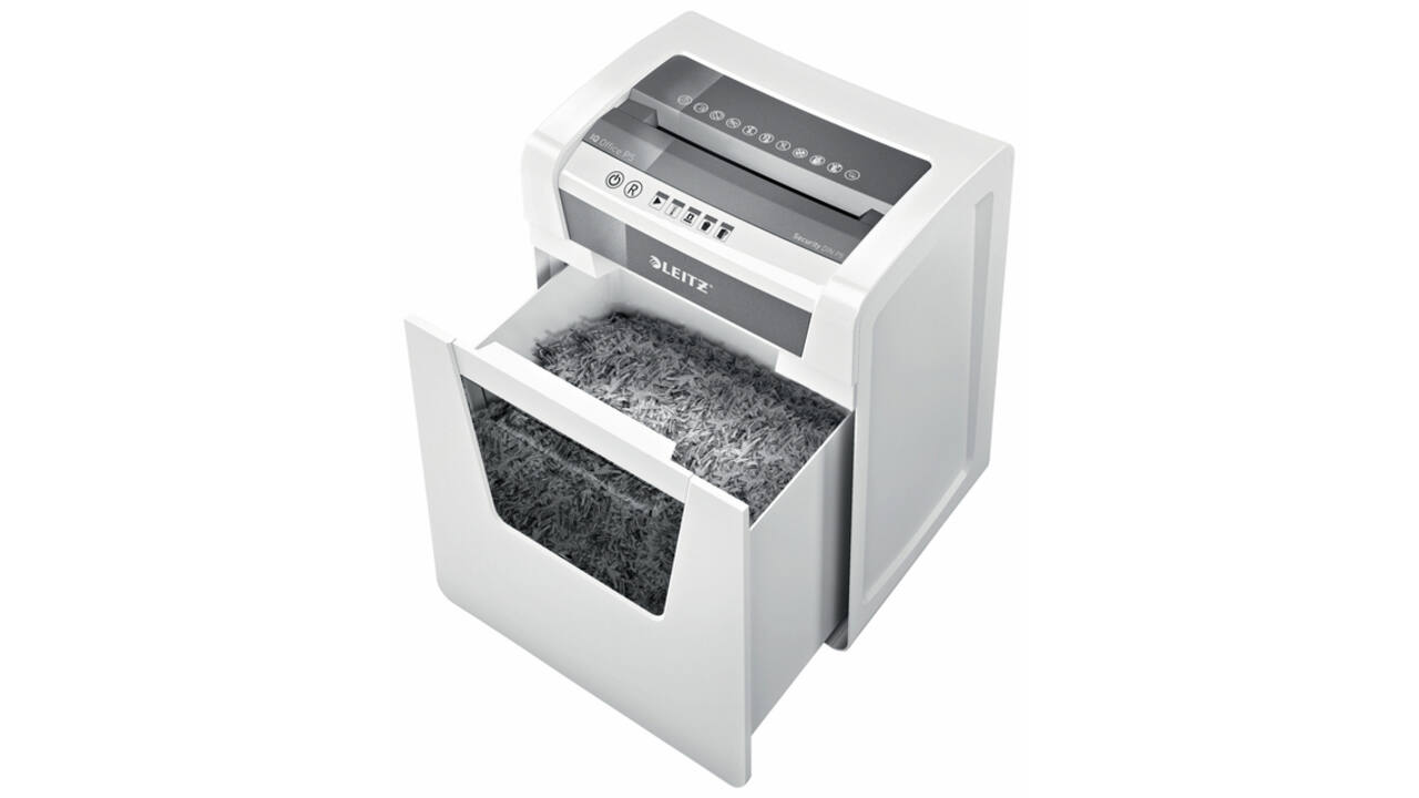 Papiervernietiger Leitz IQ Office P5 snippers 2x15mm