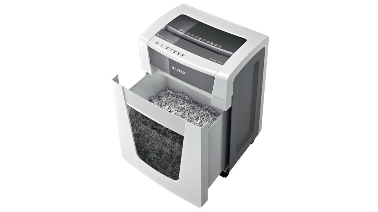 Papiervernietiger Leitz IQ Office Pro P5+ snippers 2x5mm