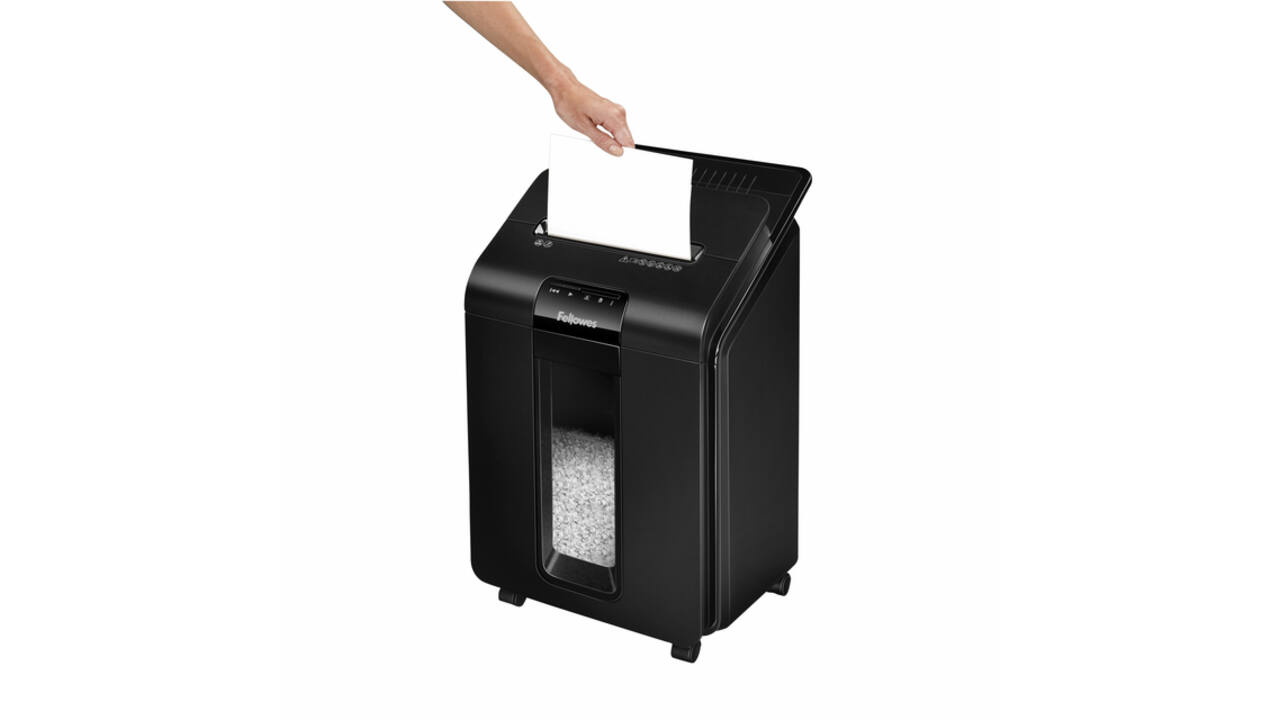 Papiervernietiger Fellowes Automax 100M snippers 4x10mm