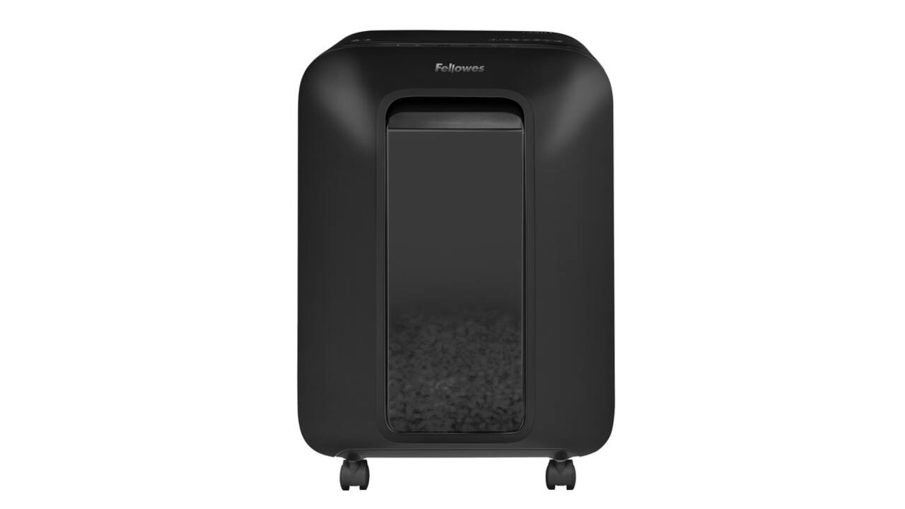 Papiervernietiger Fellowes Powershred LX201 snippers 2x12mm zwart