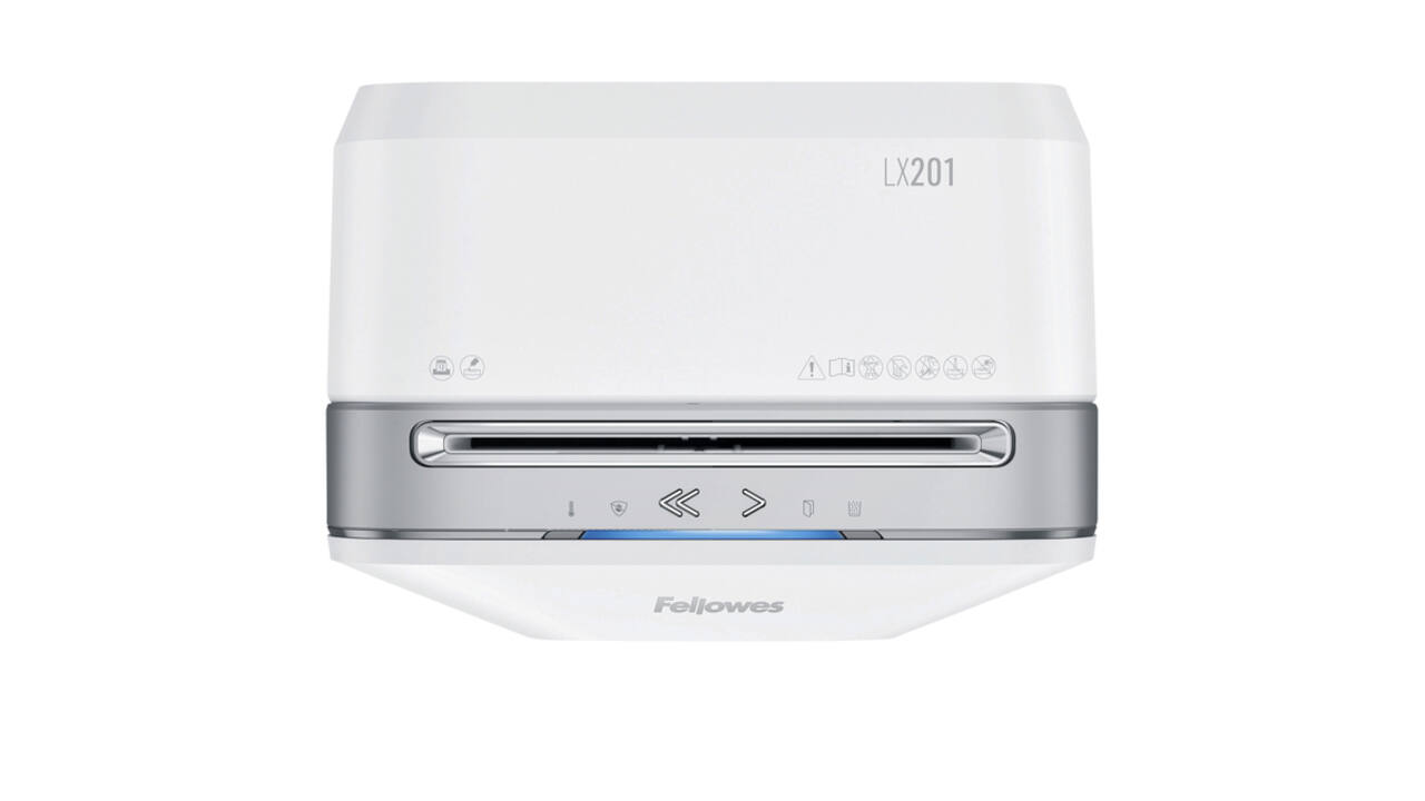 Papiervernietiger Fellowes Powershred LX201 snippers 2x12mm wit