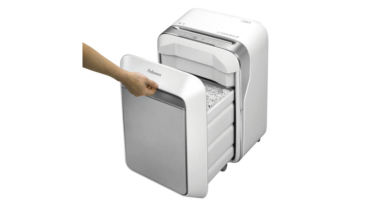 Papiervernietiger Fellowes Powershred LX211 snippers 2x12mm wit