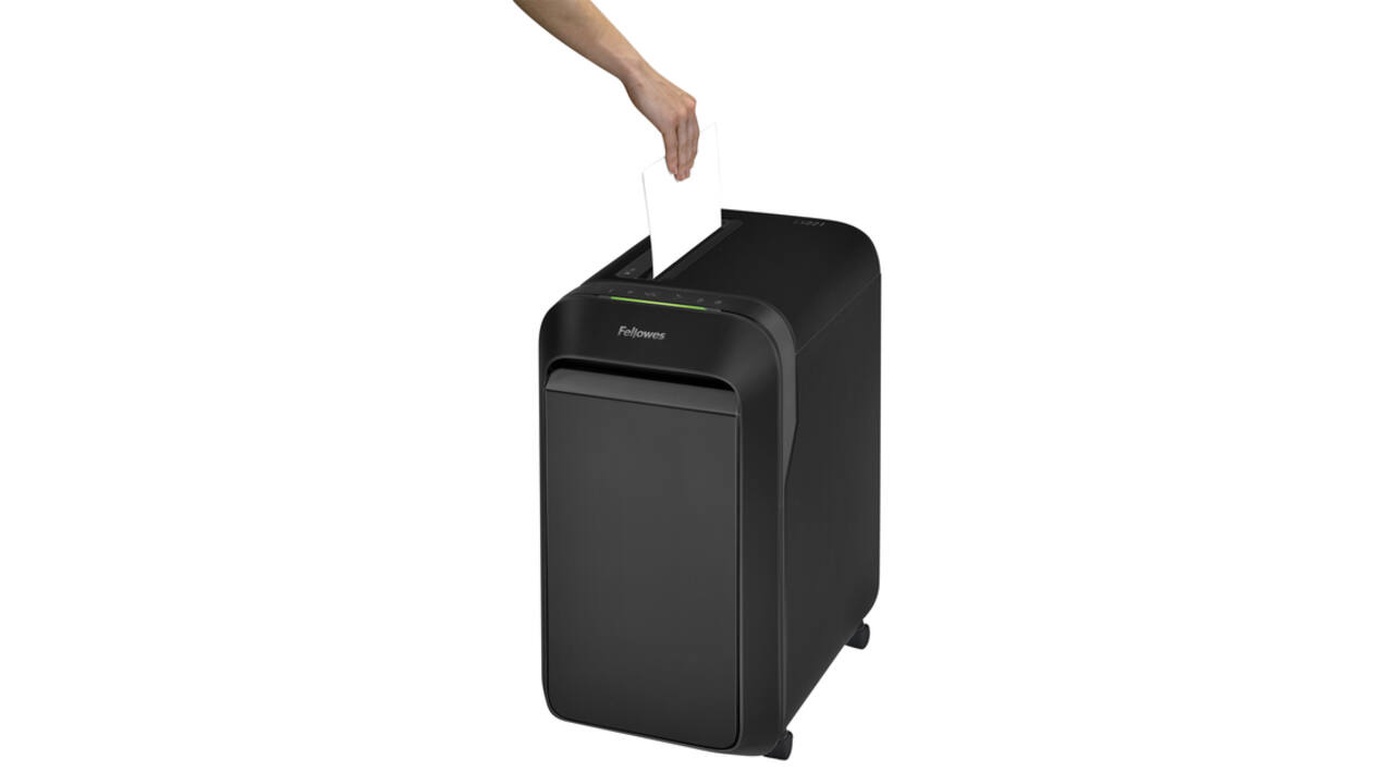 Papiervernietiger Fellowes Powershred LX221 snippers 2x12mm zwart