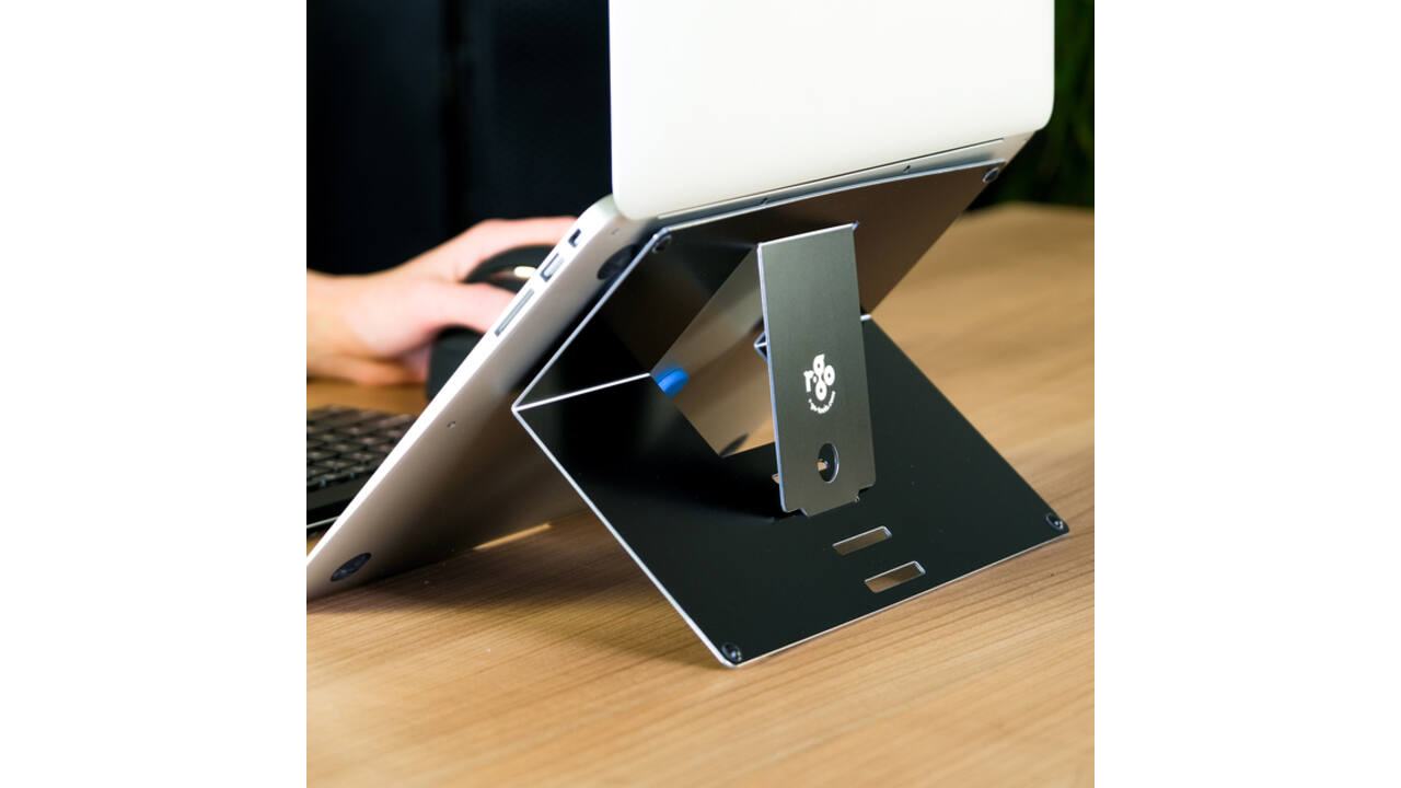 Laptopstandaard R-Go Riser Attachable