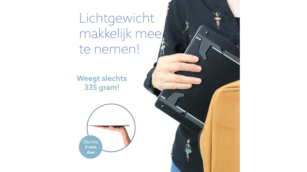 Laptopstandaard R-Go Riser DUO