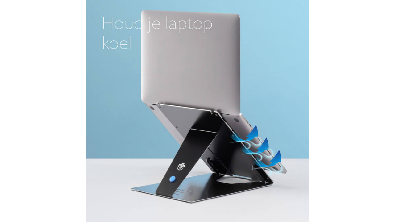 Laptopstandaard R-Go Riser DUO