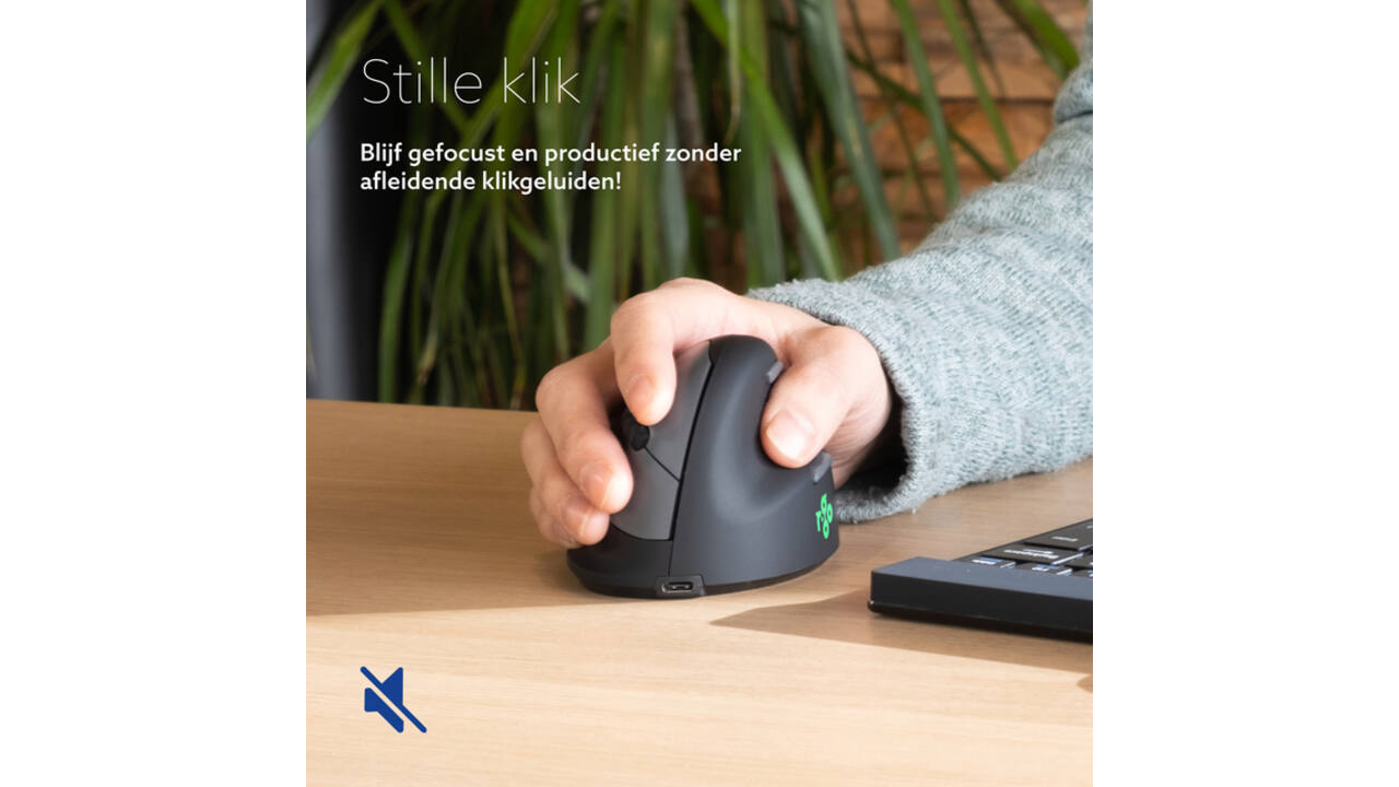 Muis R-Go Ergonomisch HE Break Wireless Rechts M