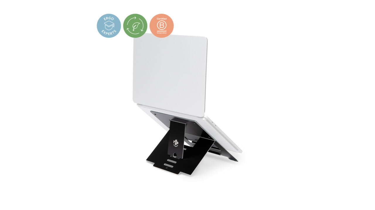 Laptopstandaard R-Go Riser Flexible