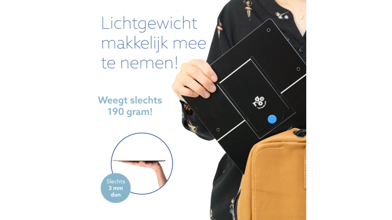Laptopstandaard R-Go Riser Flexible