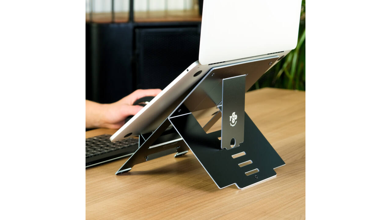 Laptopstandaard R-Go Riser Flexible