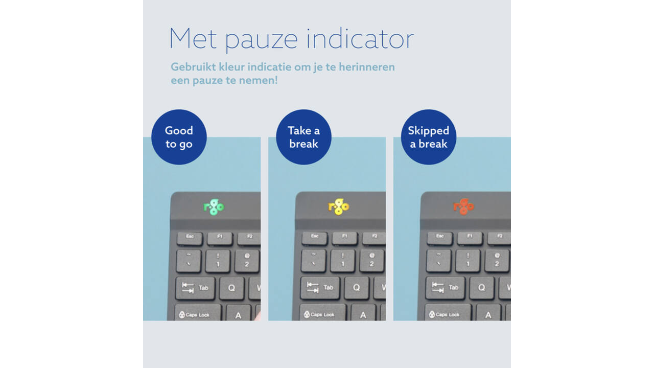 Toetsenbord R-Go Ergonomisch Split Break QWERTY