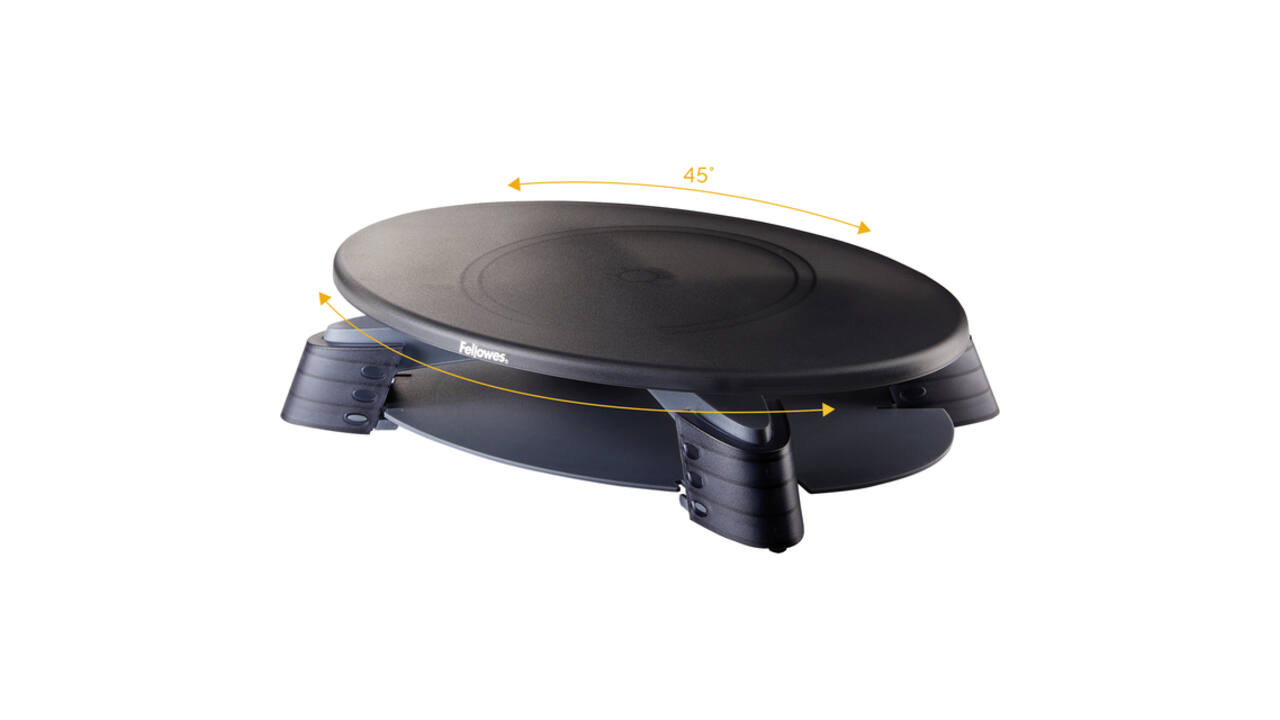 Monitorstandaard Fellowes Compact lichtgrijs/donkergrijs