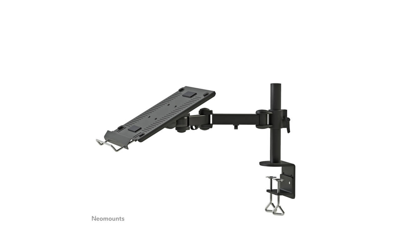 Laptoparm Neomounts D100 met klem zwart