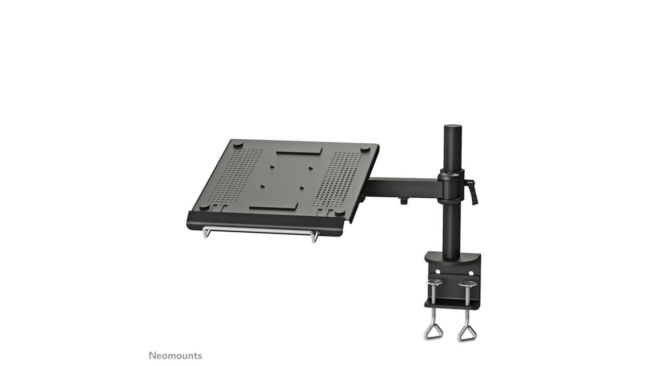 Laptoparm Neomounts D100 met klem zwart