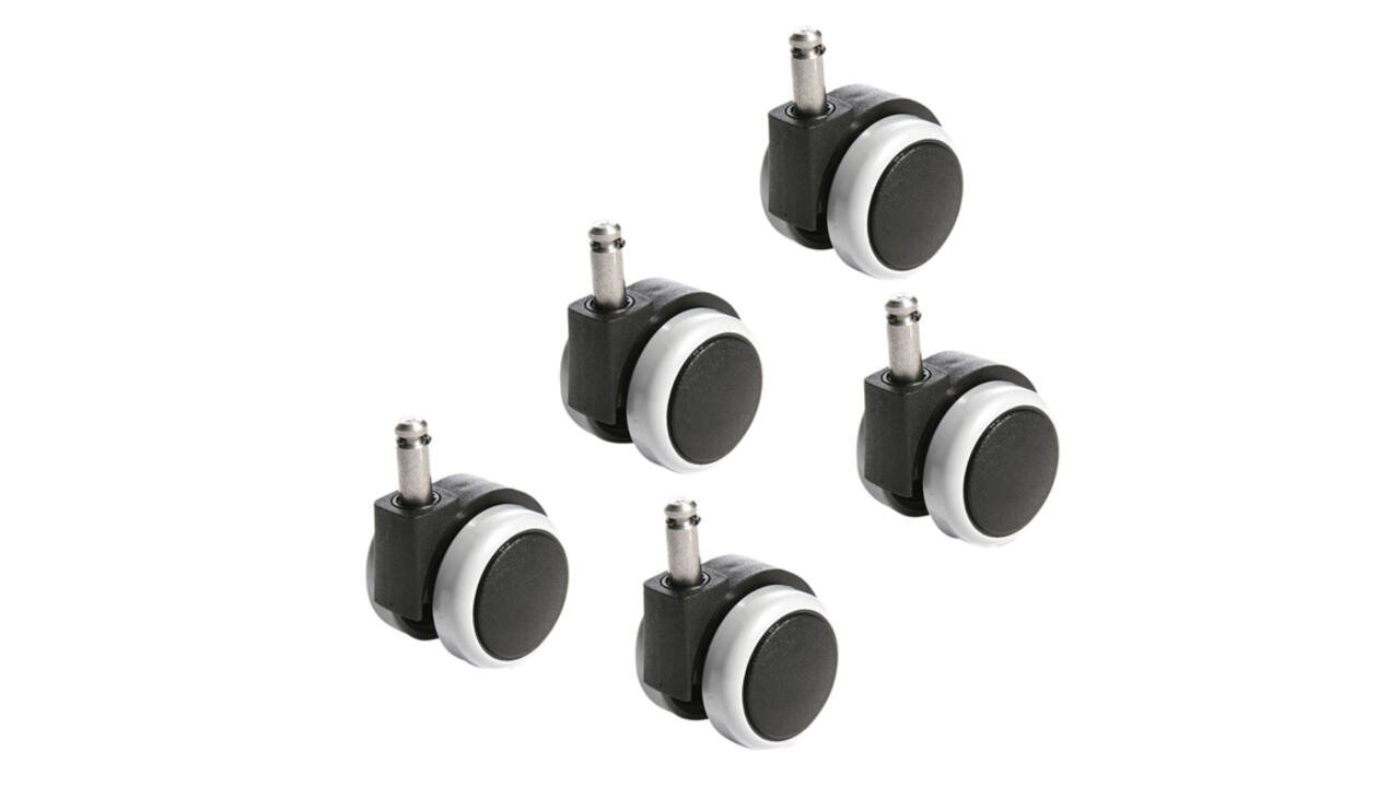 Bureaustoelwiel Topstar GAP tbv harde vloer 10mm 5 stuks