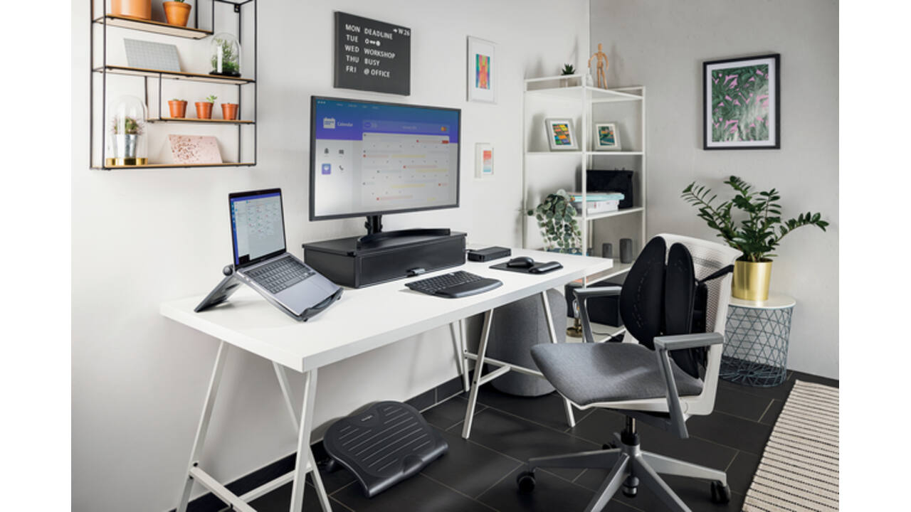 Voetensteun Kensington SoleSaver zwart