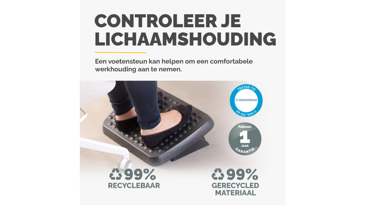 Voetensteun Fellowes standaard
