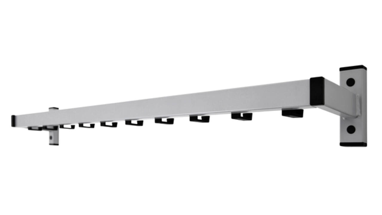 Kapstok wand VepaBins Safe met 10 haken