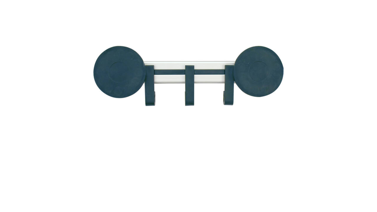 Kapstok magnetisch VepaBins met 3 haken