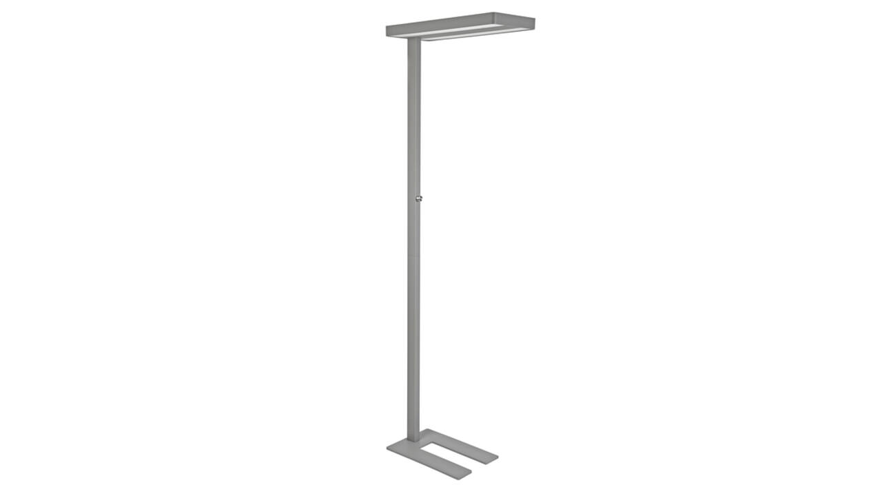 Vloerlamp MAUL Javal LED dimbaar hoog 195cm aluminium