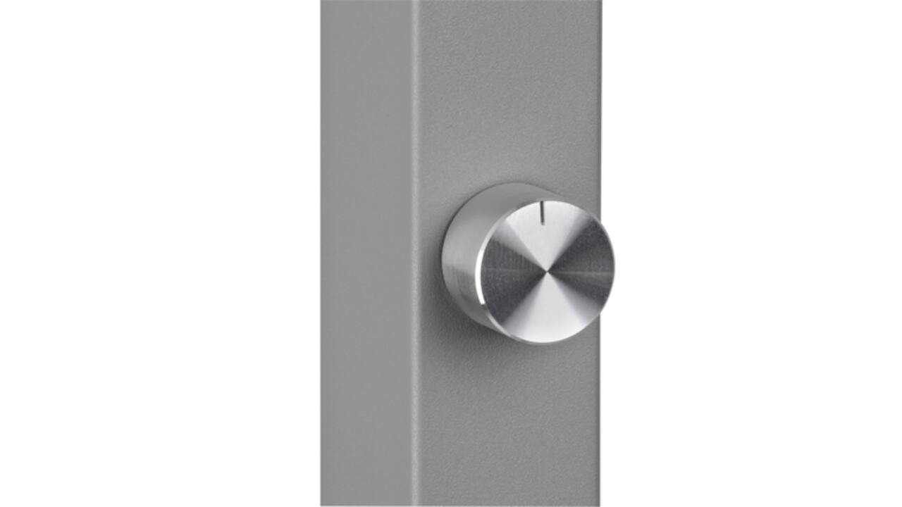 Vloerlamp MAUL Javal LED dimbaar hoog 195cm aluminium