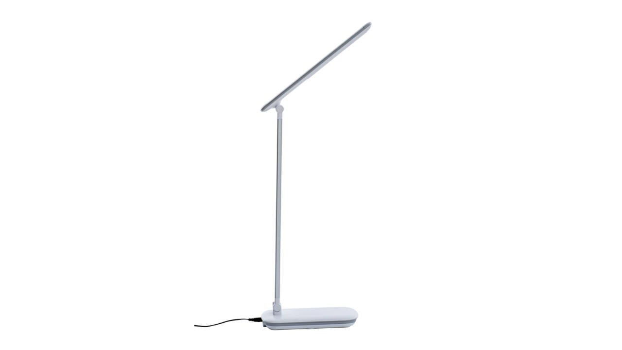 Bureaulamp MAUL Jazzy LED voet dimbaar + usbpoort wit