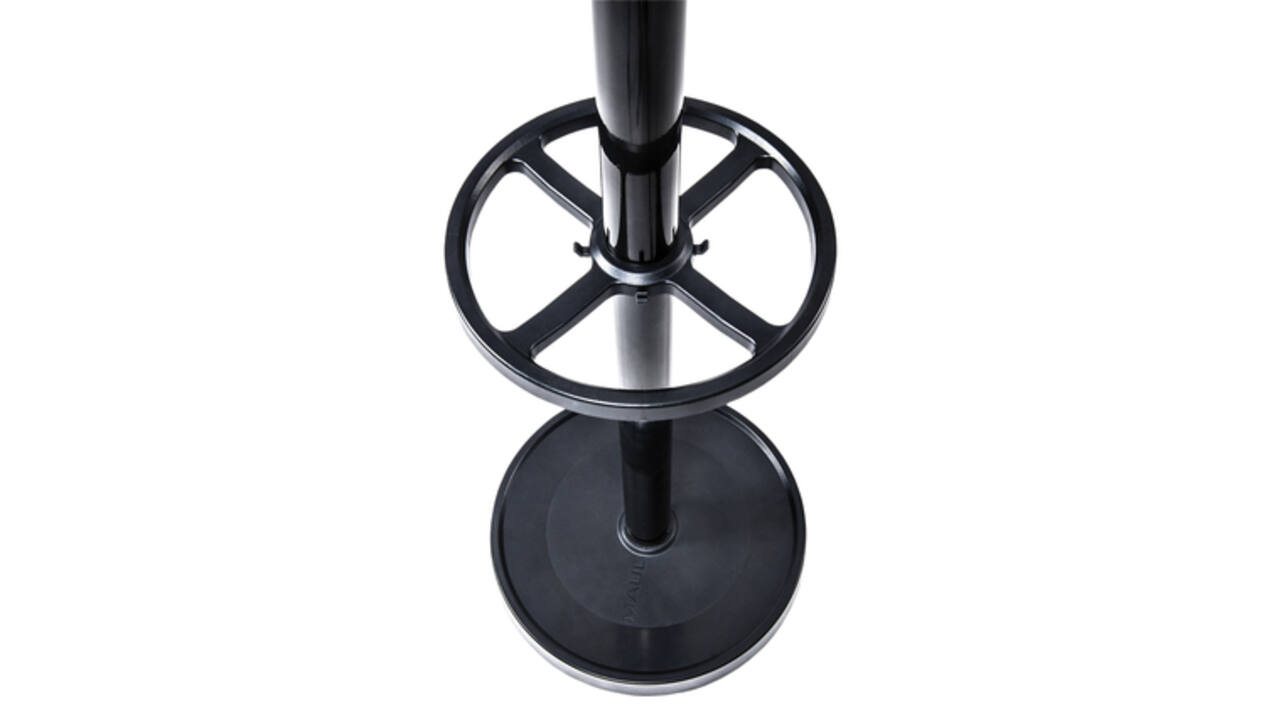 Kapstok MAUL Caligo staand 175cm 32 haken zwart RAL9004