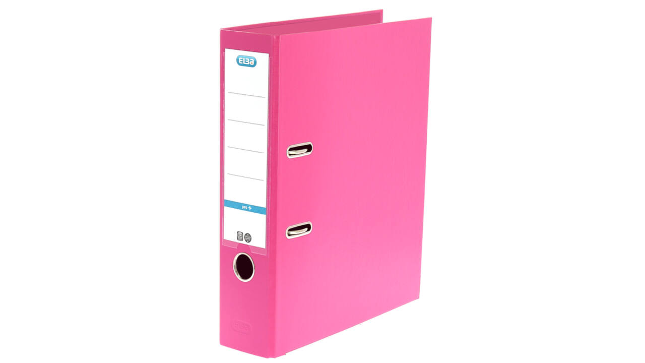 Ordner Elba Smart Pro+ A4 80mm PP roze