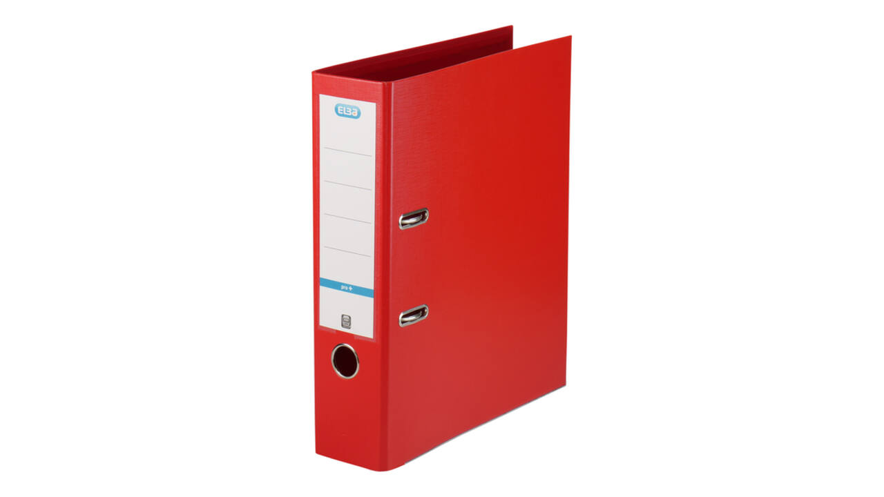 Ordner Elba Smart Pro+ A4 80mm PP rood