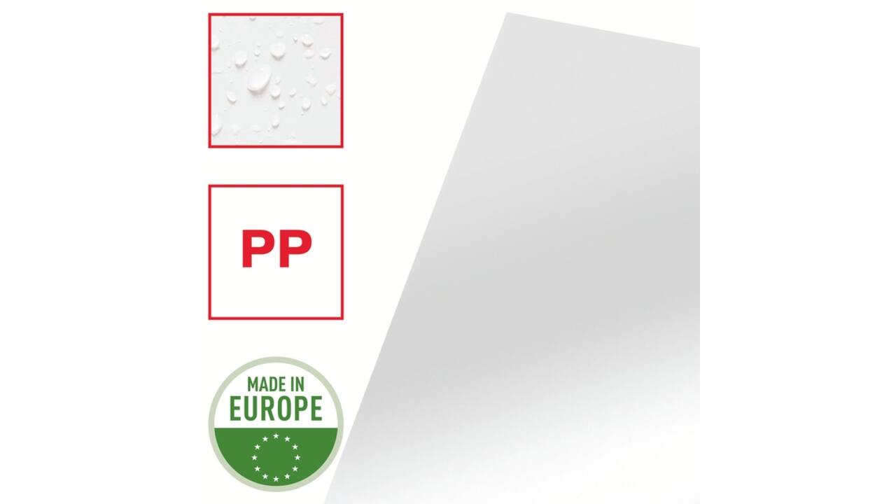Insteekmap L-model Esselte standaard copy safe 0.11mm PP A4 glashelder 100 stuks