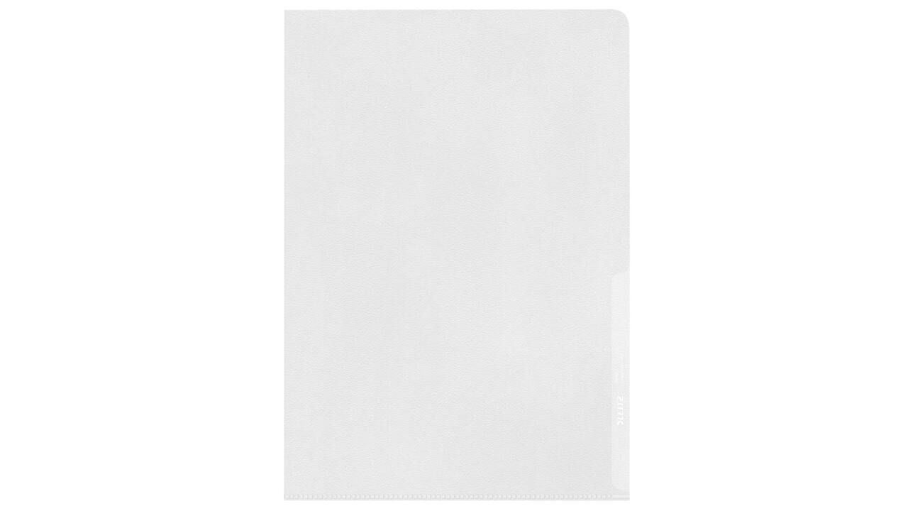 Insteekmap L-model Leitz Premium 0.13mm PP A4 transparant 100 stuks